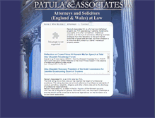 Tablet Screenshot of patula.com